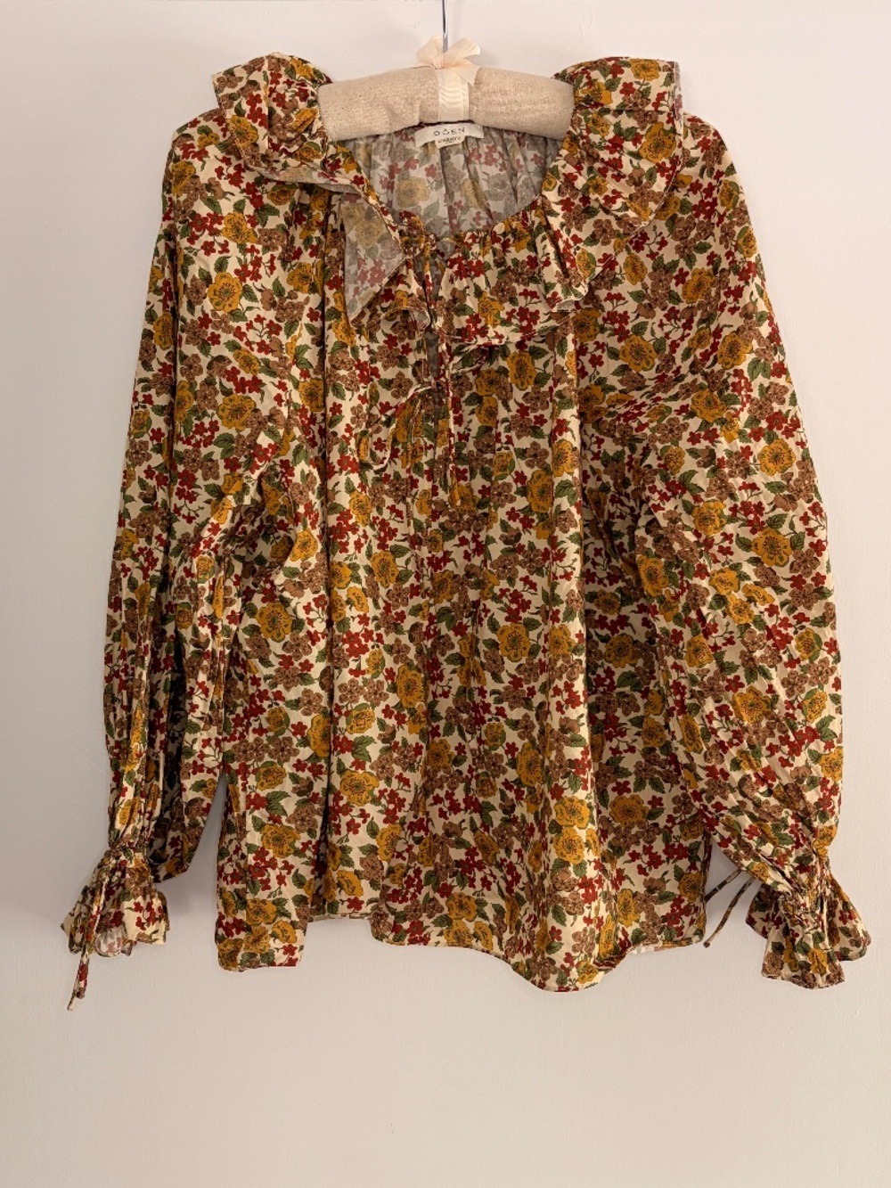 Doen Ruffle Top in Liberty Floral Print